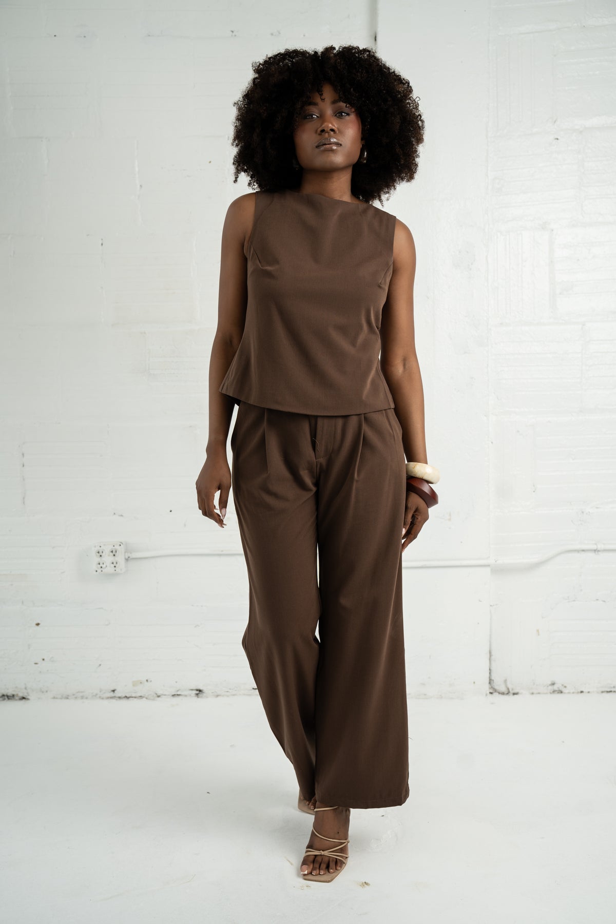 The Tailored Pleat Trouser