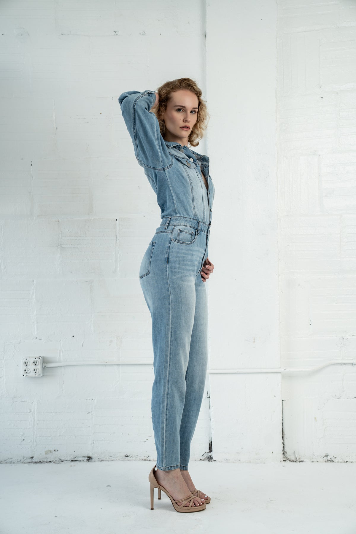 Denim Jumpsuit