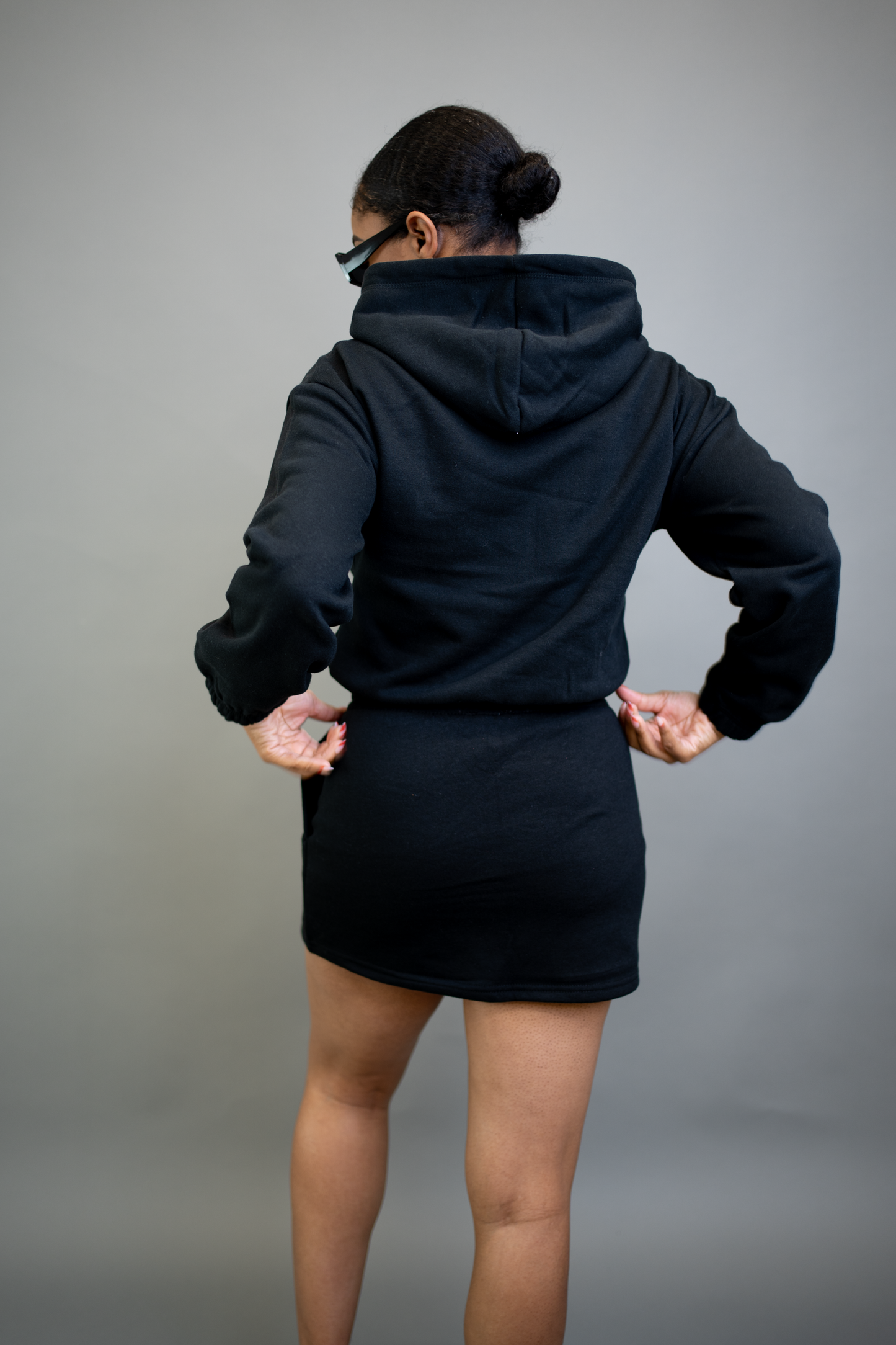 Cropped Pullover Hoodie