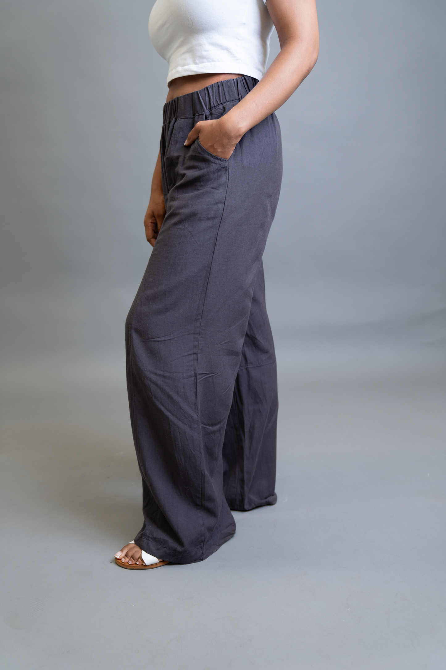 Linen Blend Pants