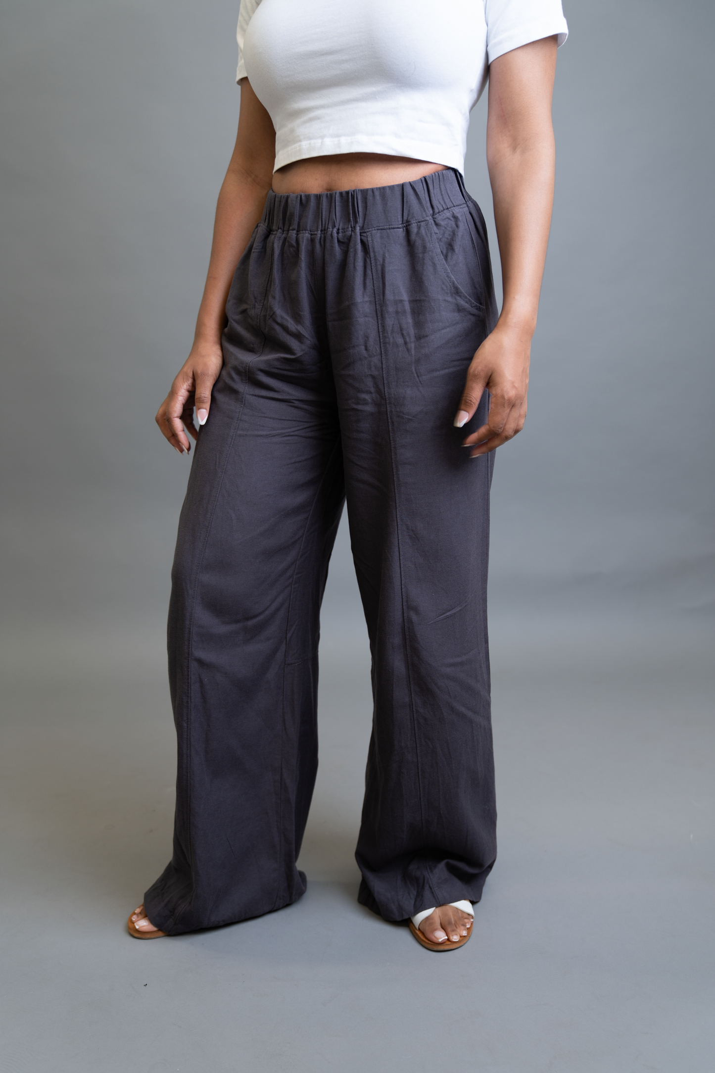 Linen Blend Pants