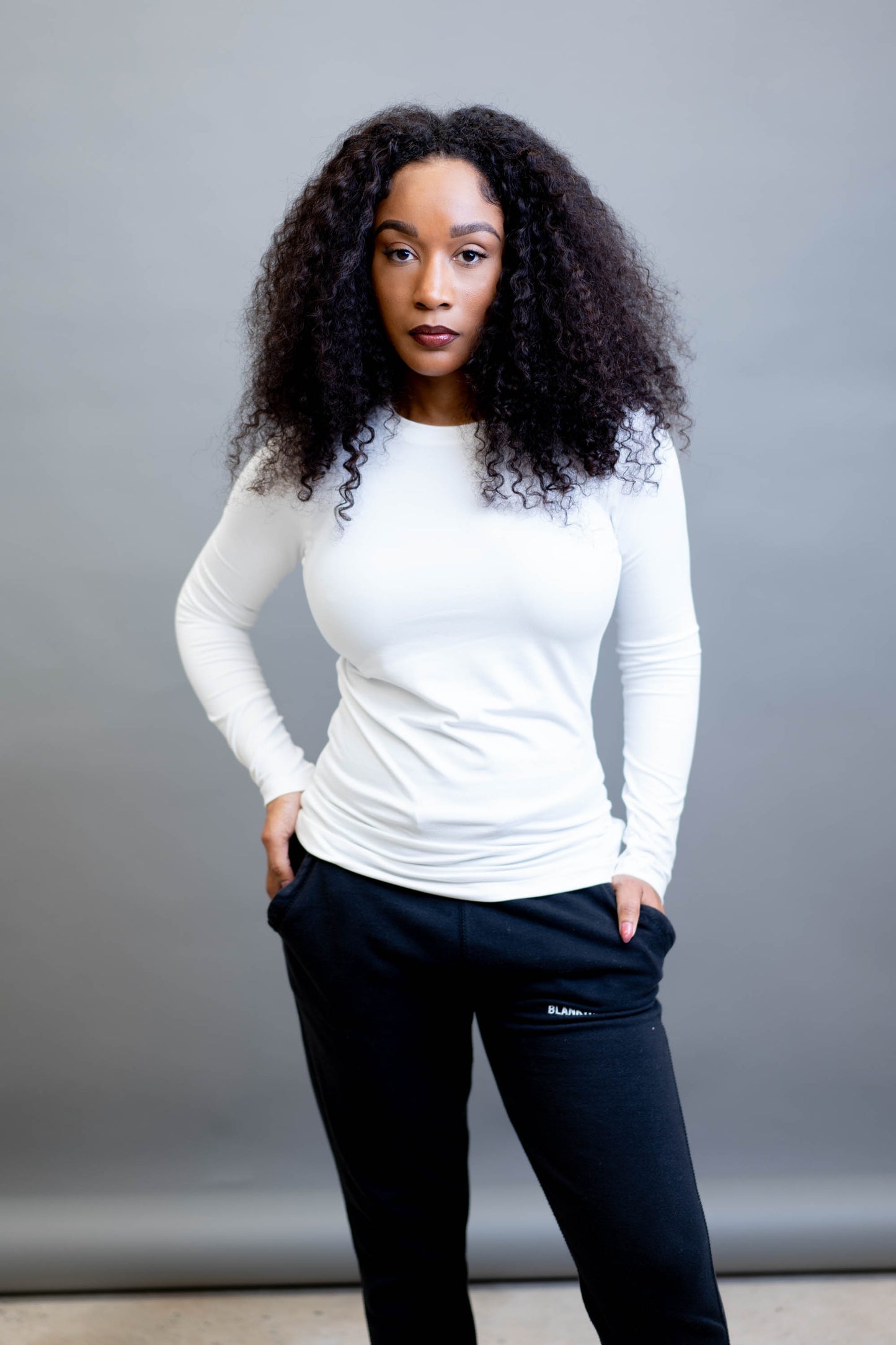 Round Neck Long-Sleeve Shirt