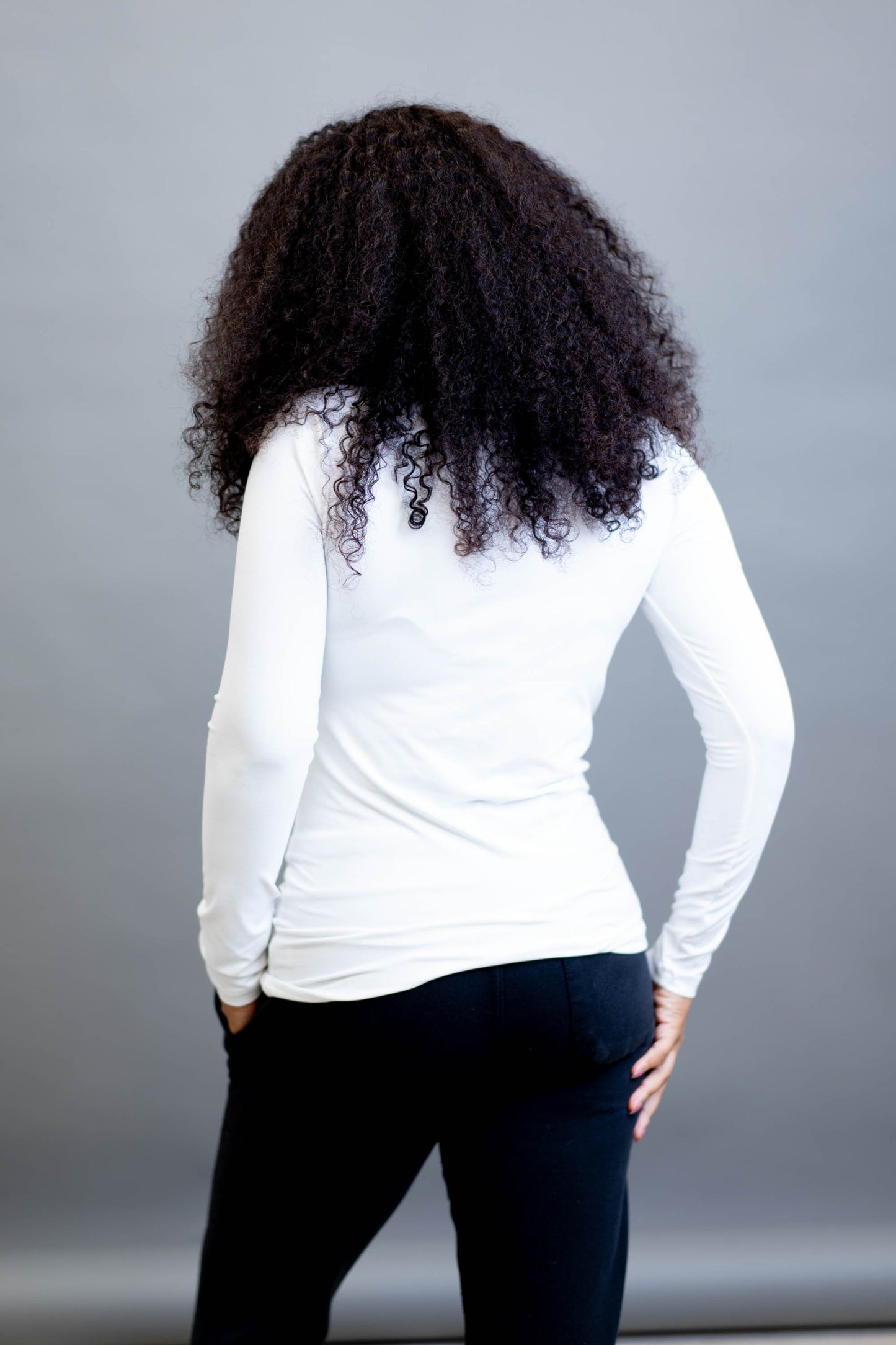 Round Neck Long-Sleeve Shirt