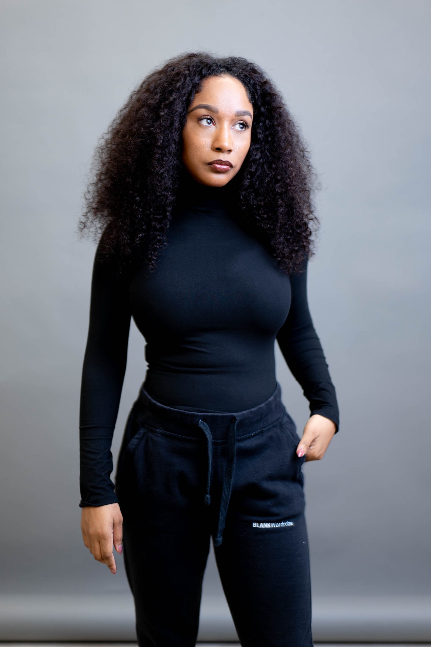 Mock Neck Bodysuit