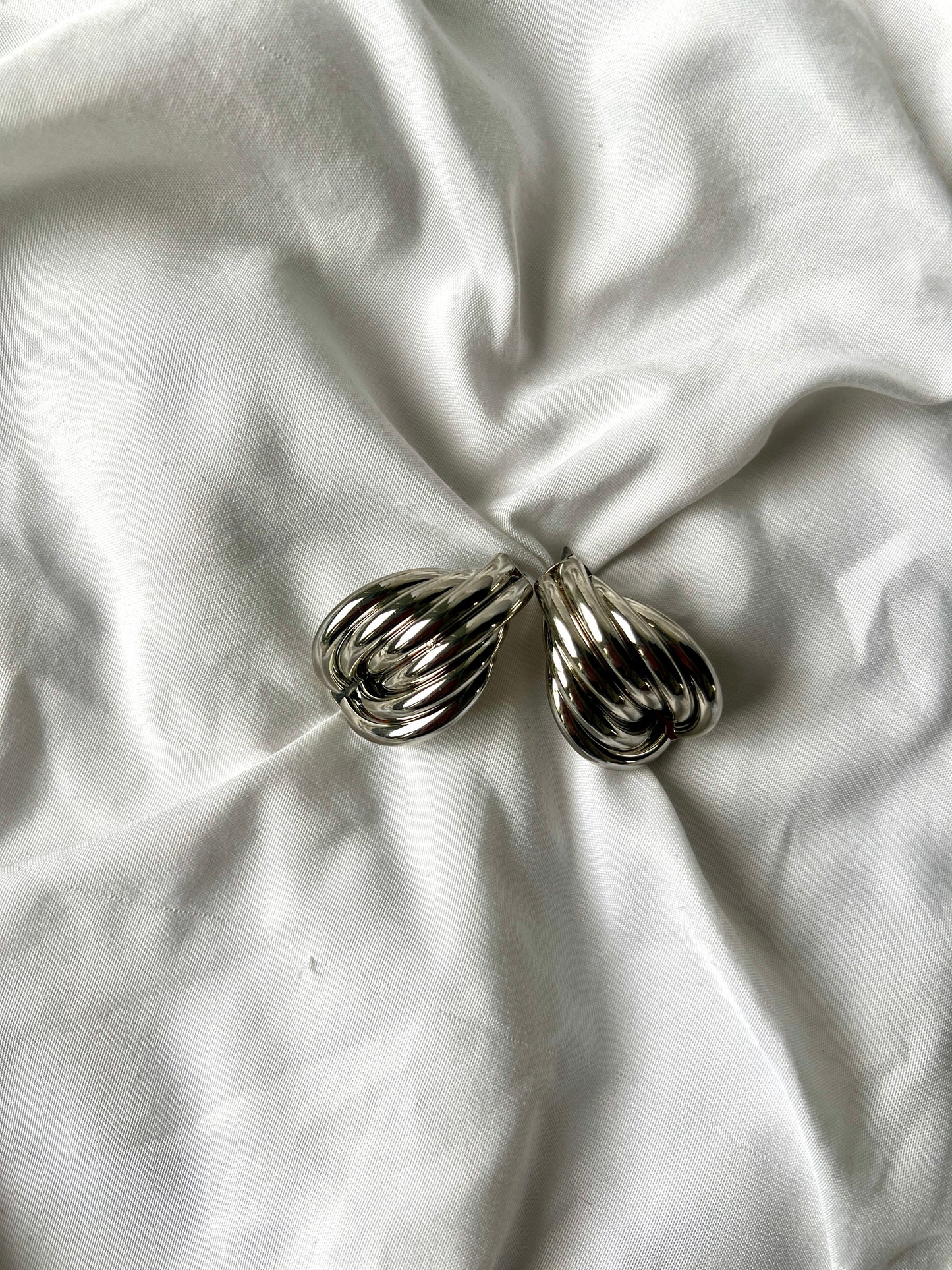 Rope Twisted Stud Earrings