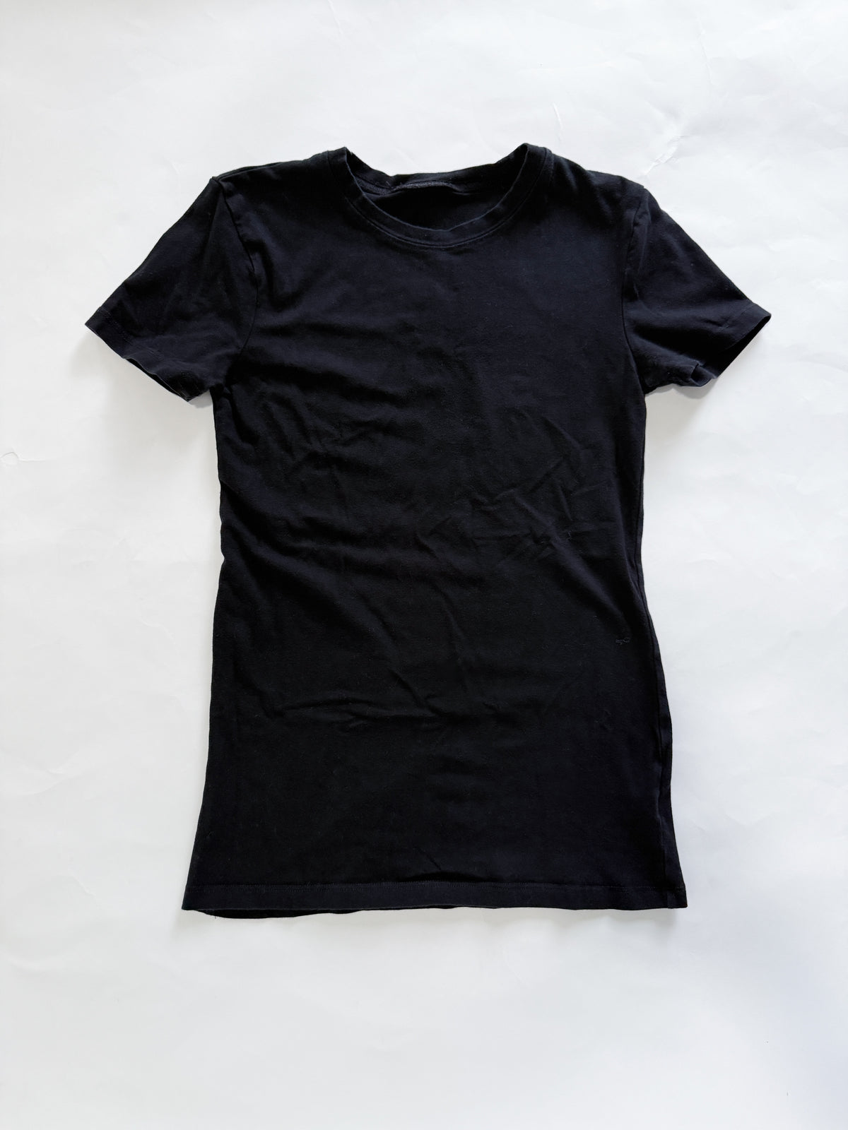Fitted Crew Neck T-Shirt