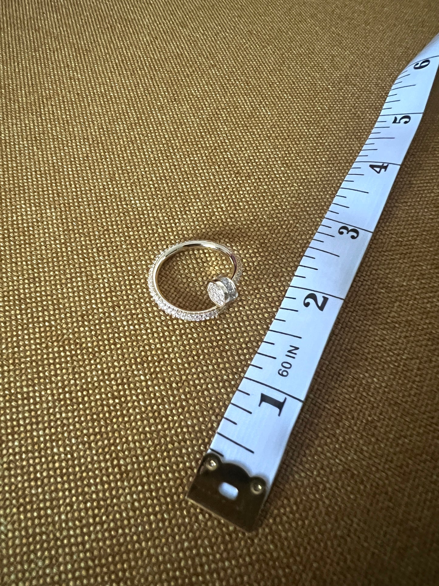 Studded Nail Wrap Ring