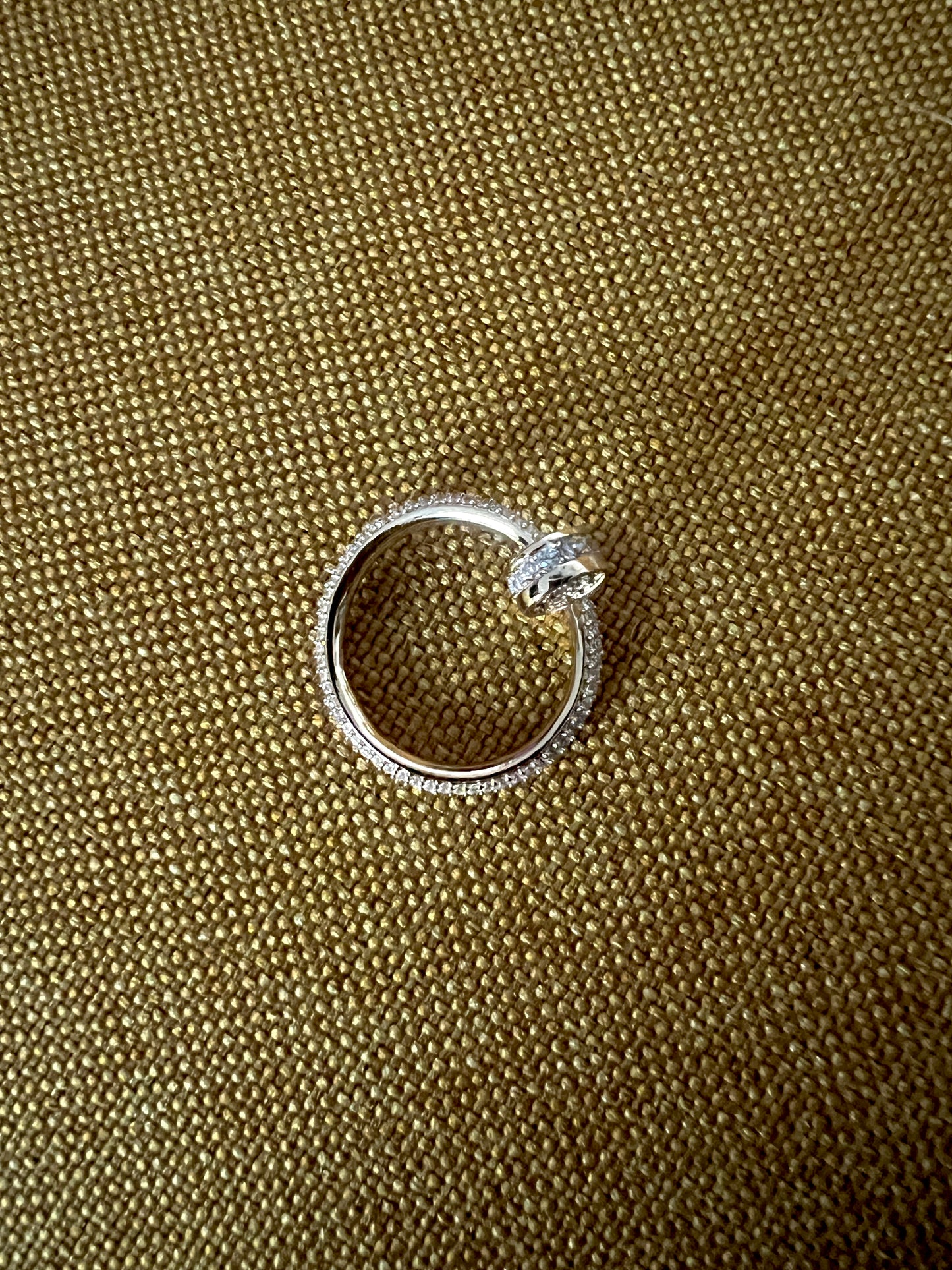 Studded Nail Wrap Ring