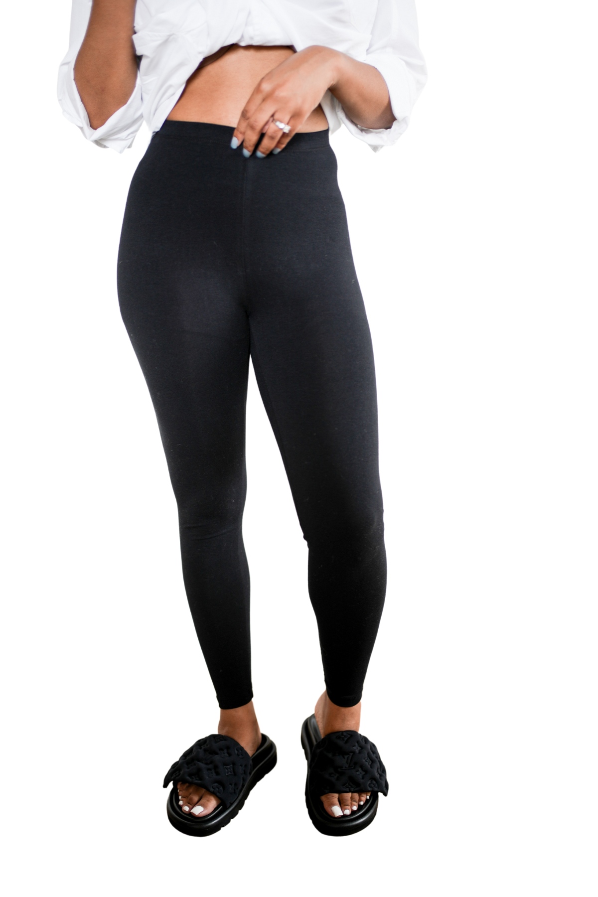 Cotton Leggings (black)