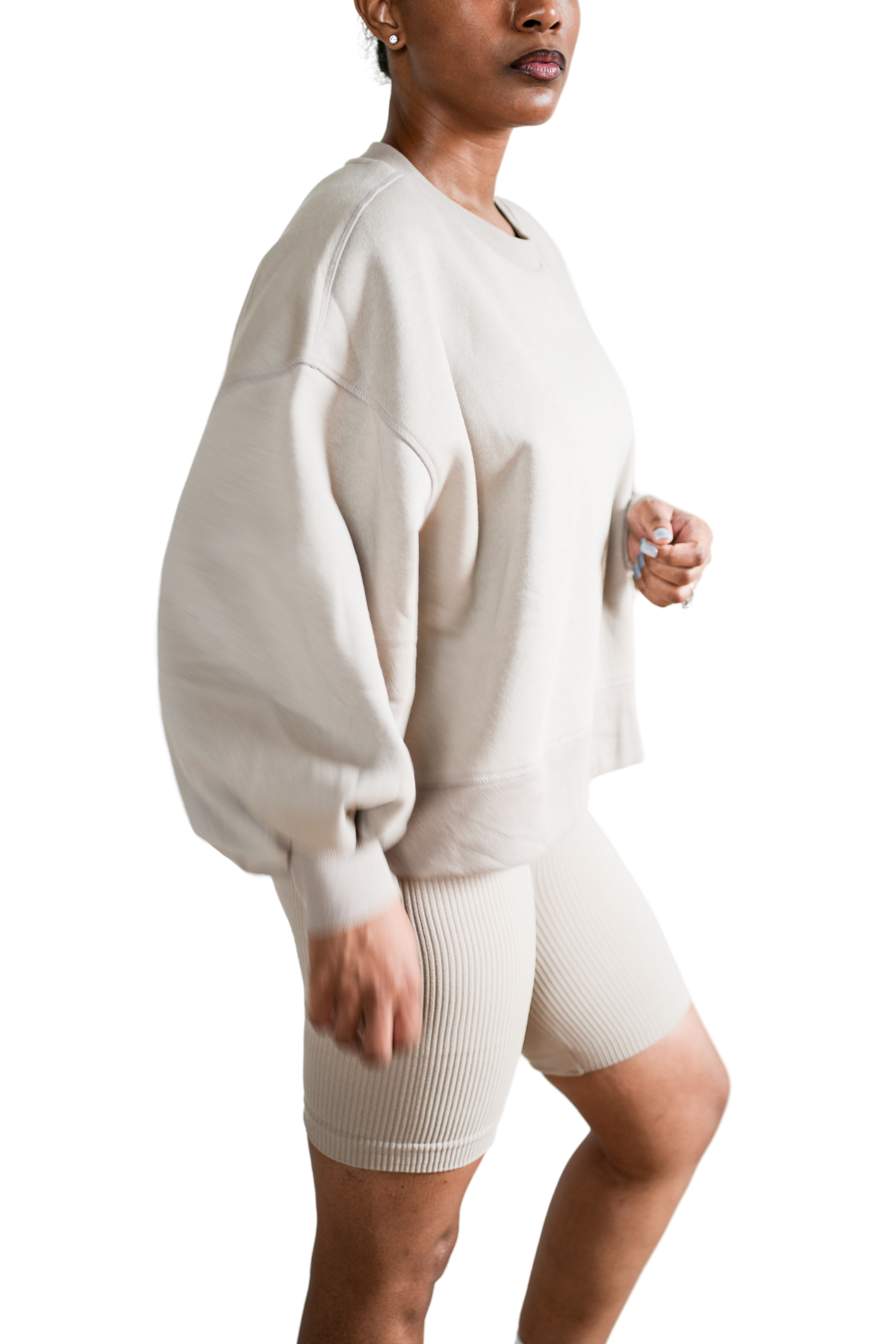 Balloon Sleeve Sweatshirt
