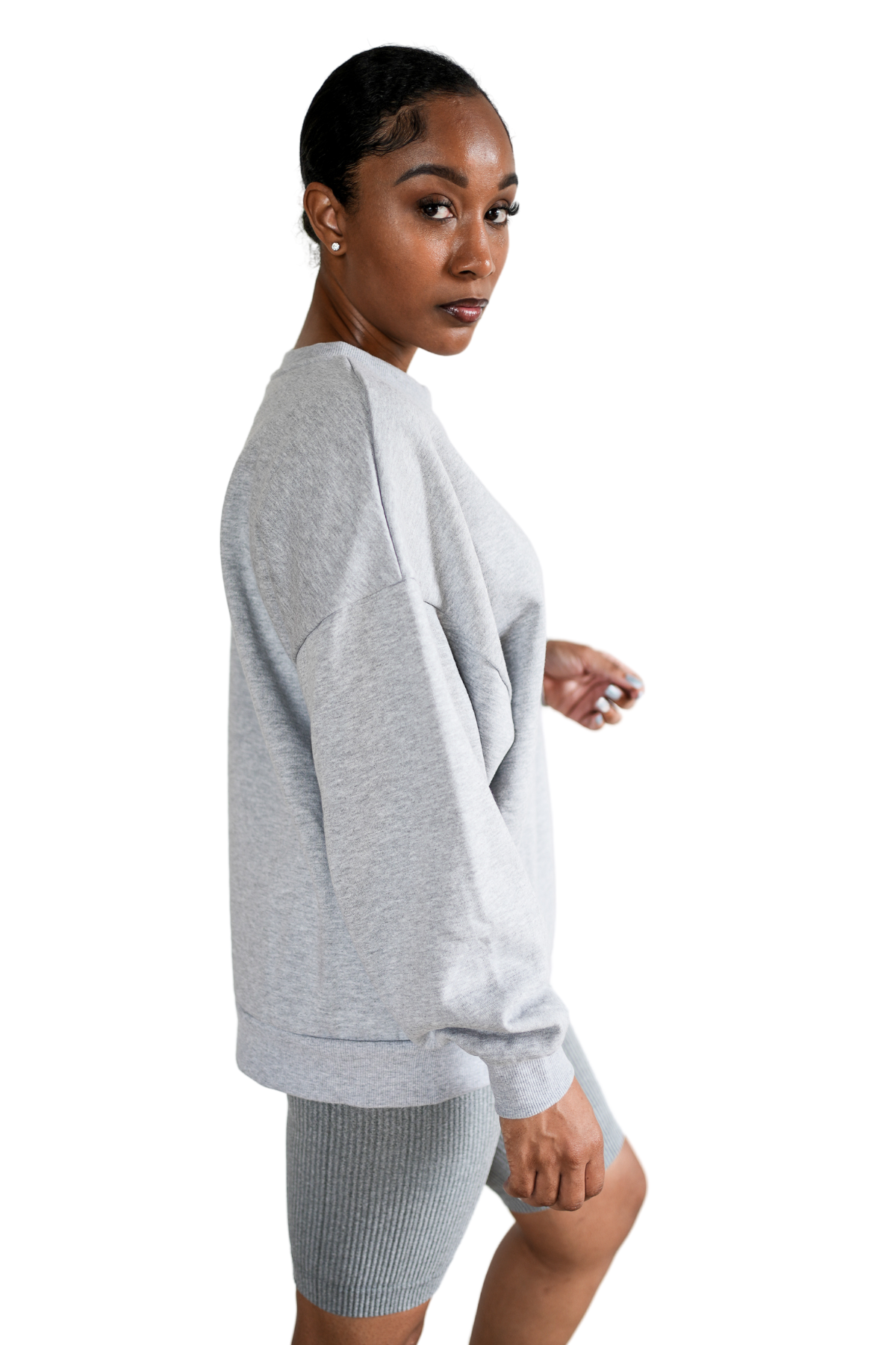 Drop Shoulder Oversized Sweatshirt