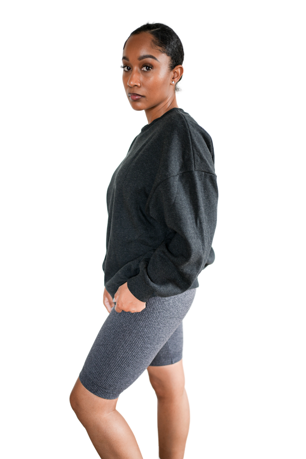 Drop Shoulder Oversized Sweatshirt
