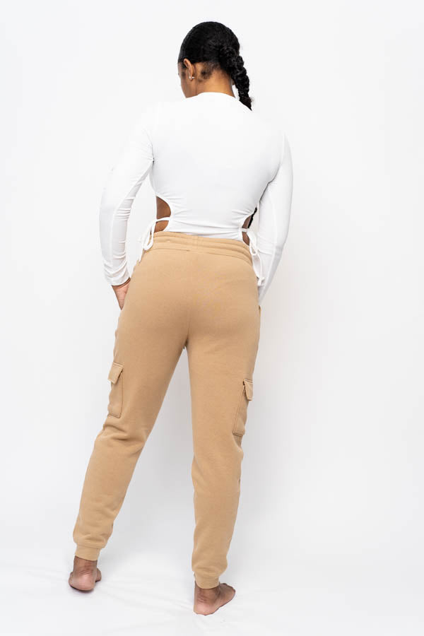 Side Tie Cut Out Bodysuit