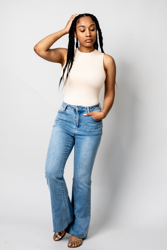 Sleeveless Mock Neck Bodysuit