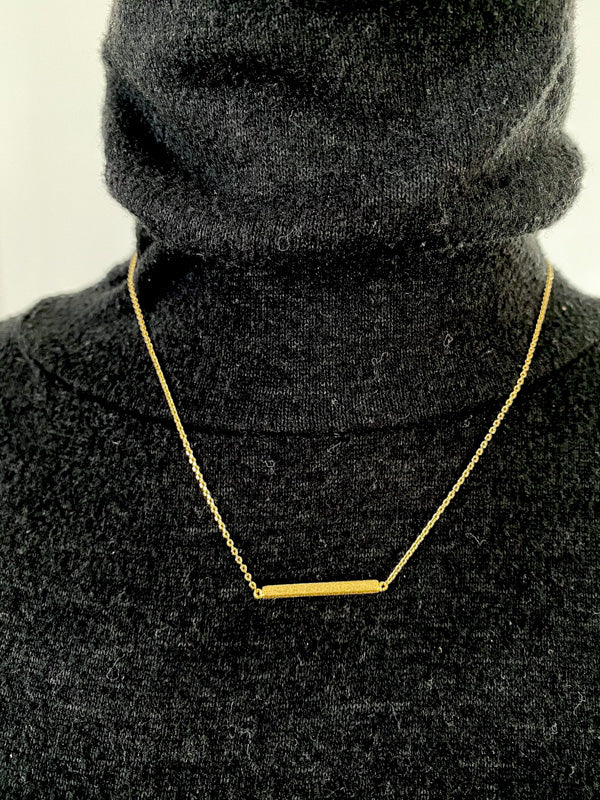 Bar Pendant Necklace