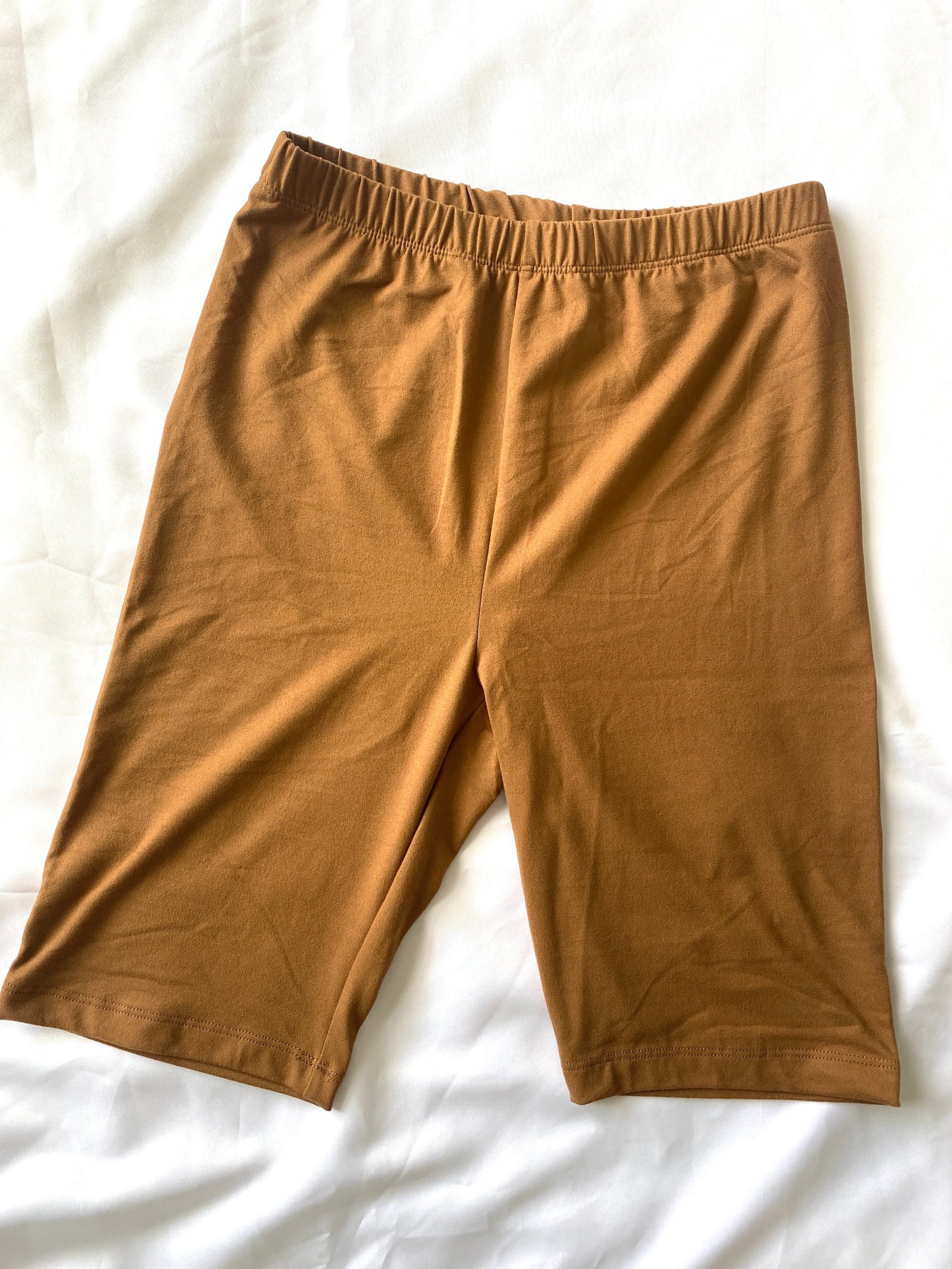 Microfiber Biker Short (Black, Beige, Camel)