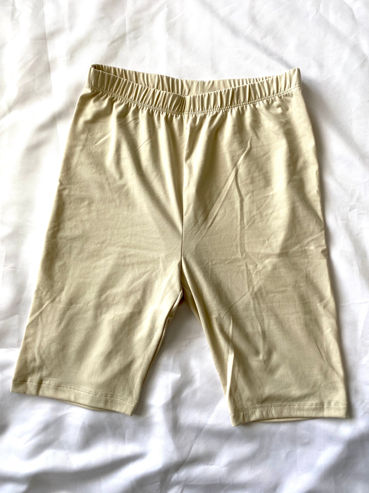 Microfiber Biker Short (Black, Beige, Camel)