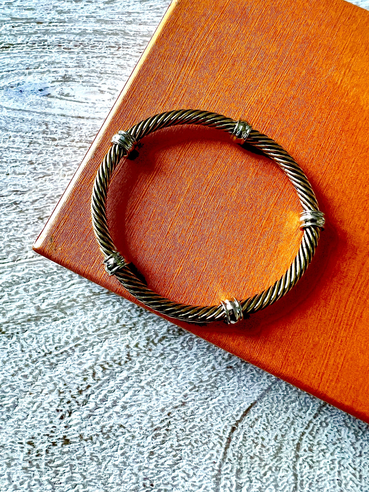 Twist Textured Bracelet