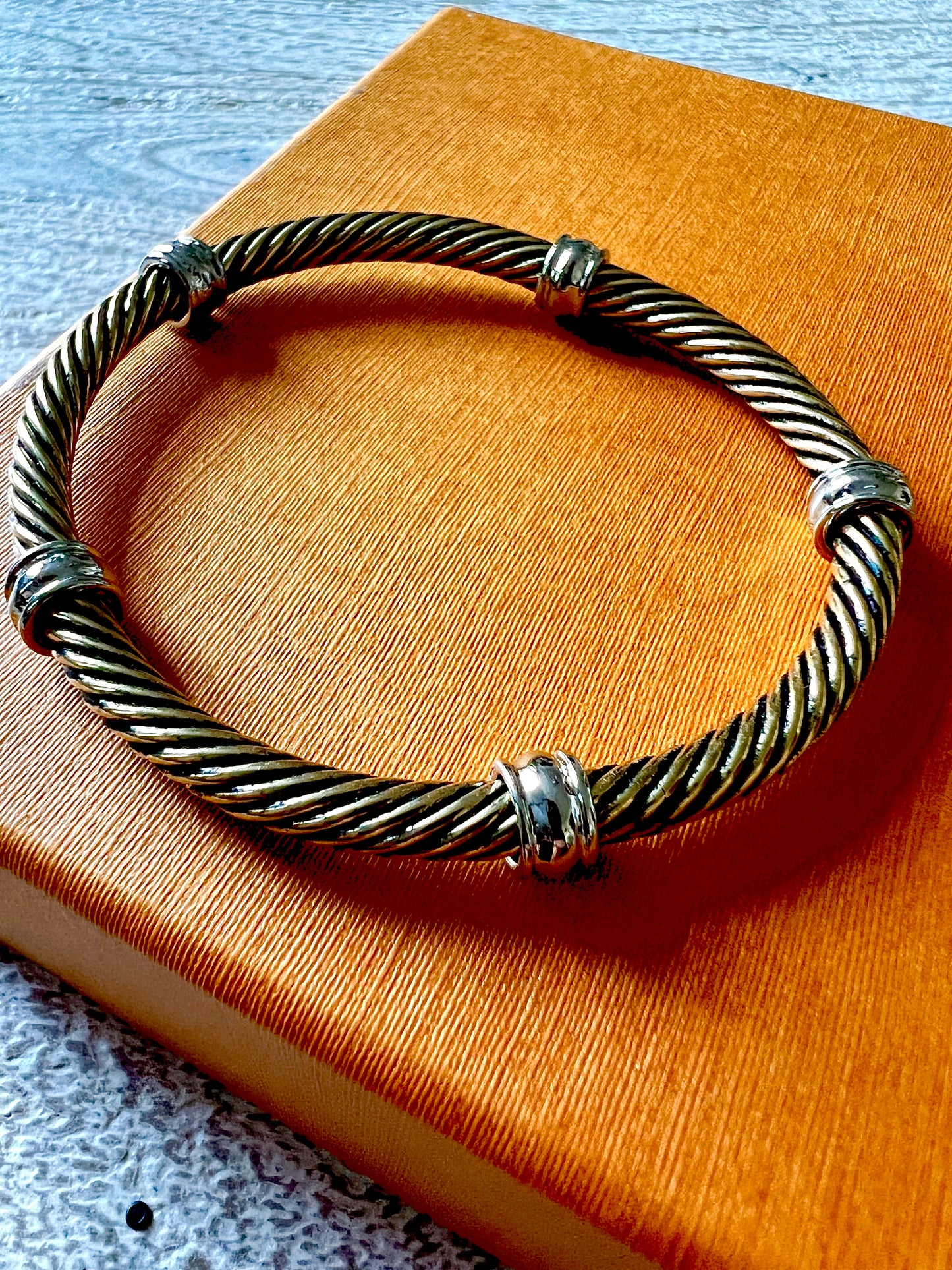 Twist Textured Bracelet