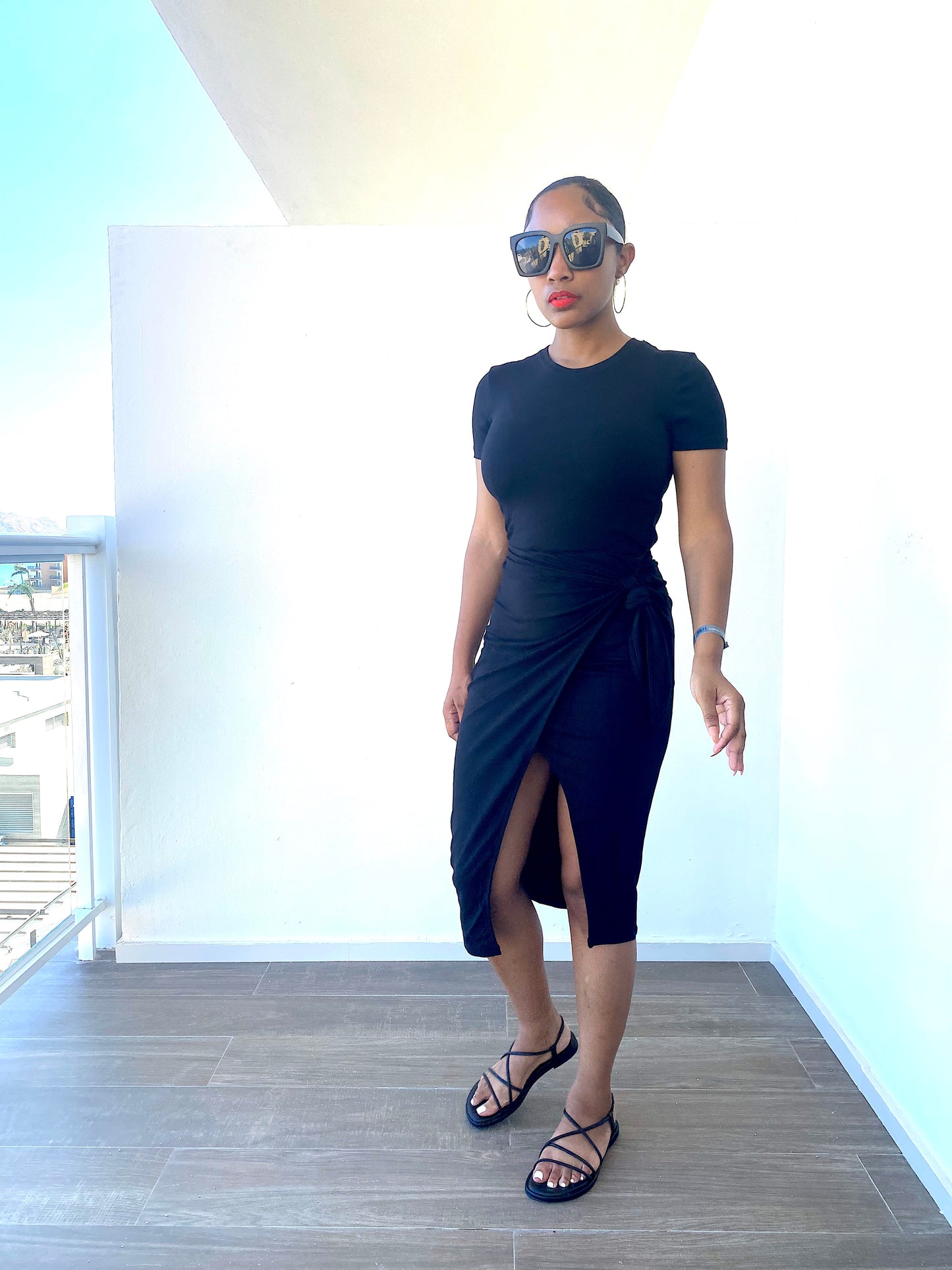 Fitted Crew Neck T-Shirt