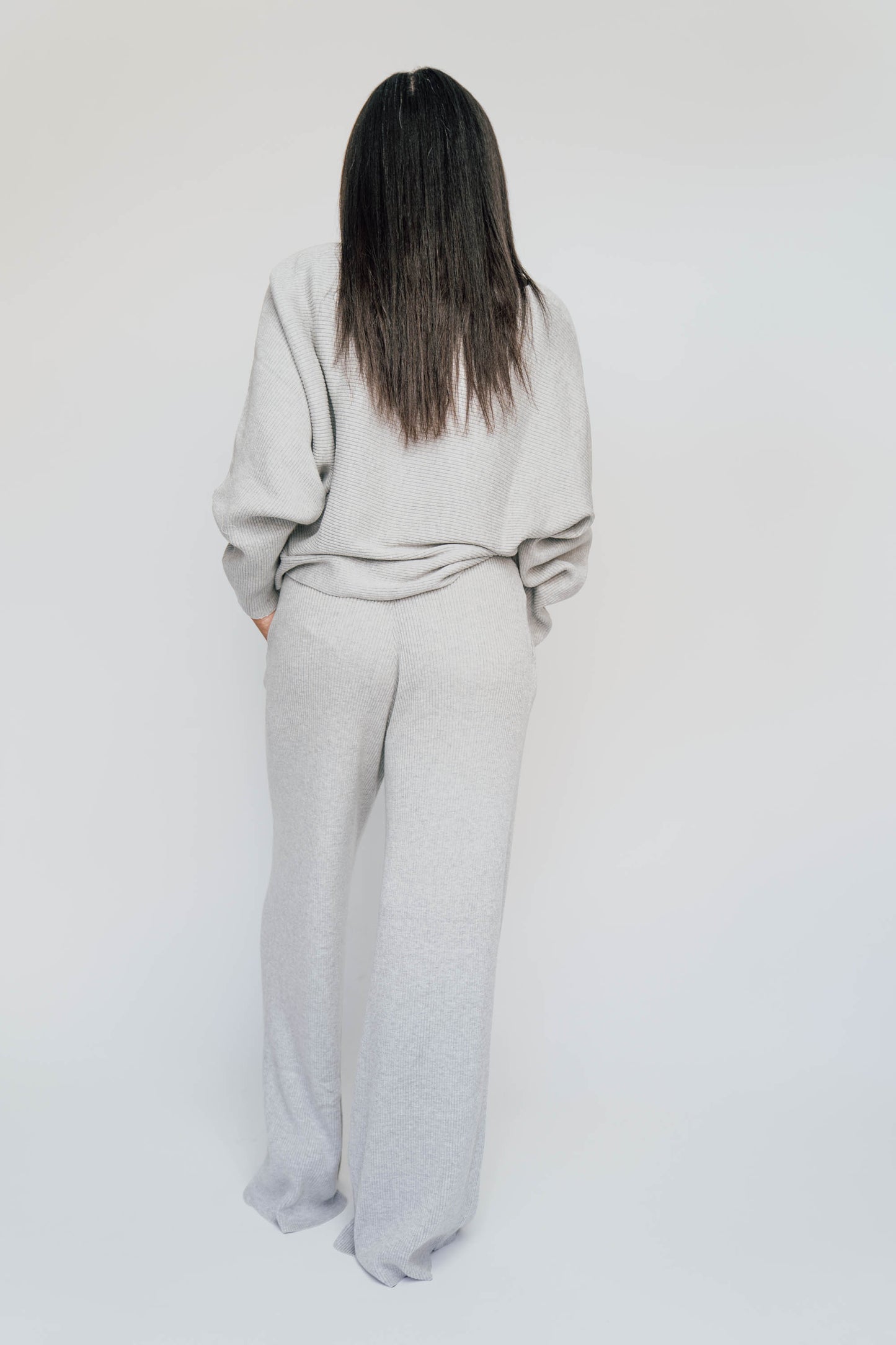 Ribbed Knit Two Piece Set
