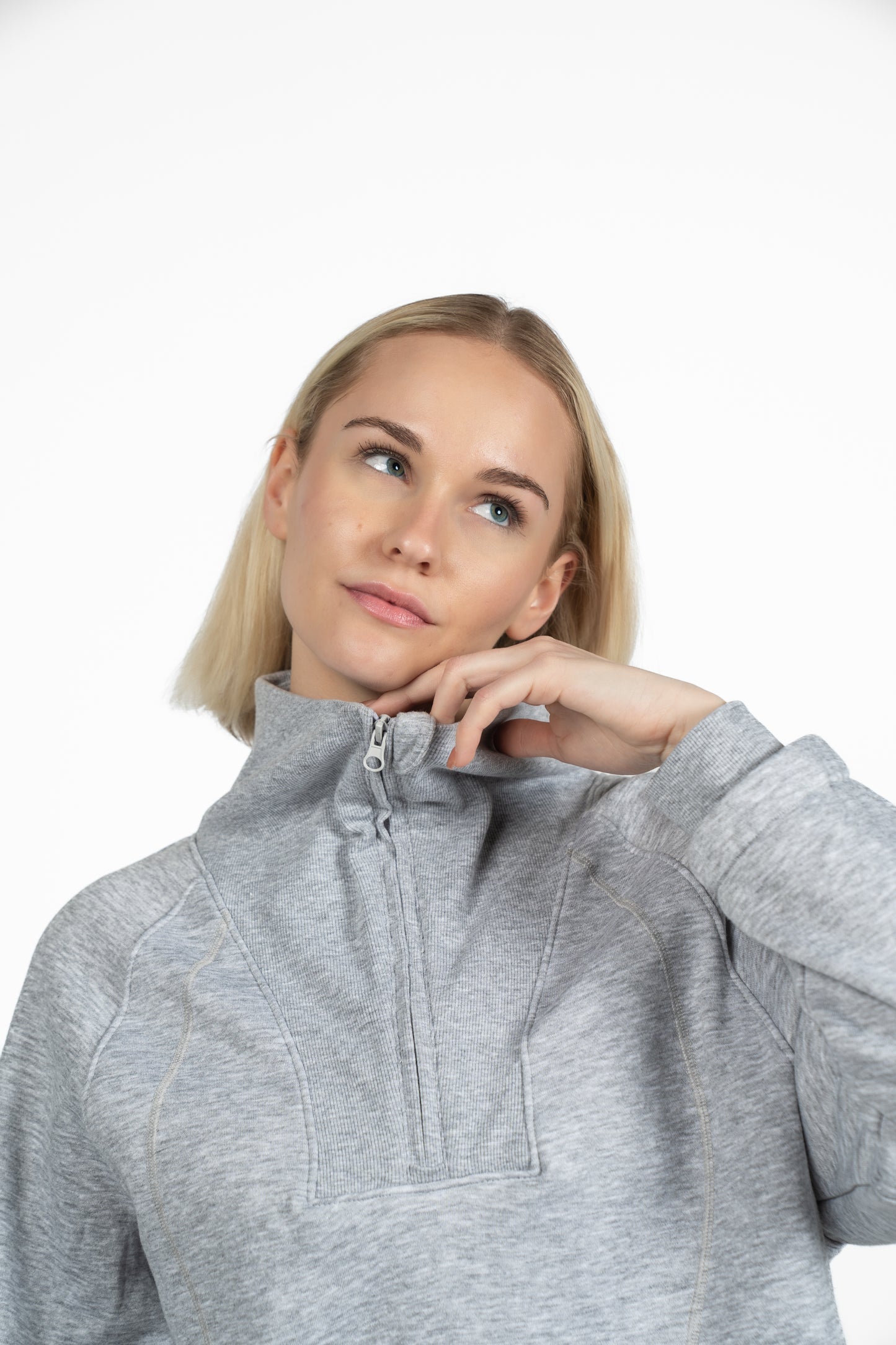 The Effortless Quarter-Zip Sweatshirt