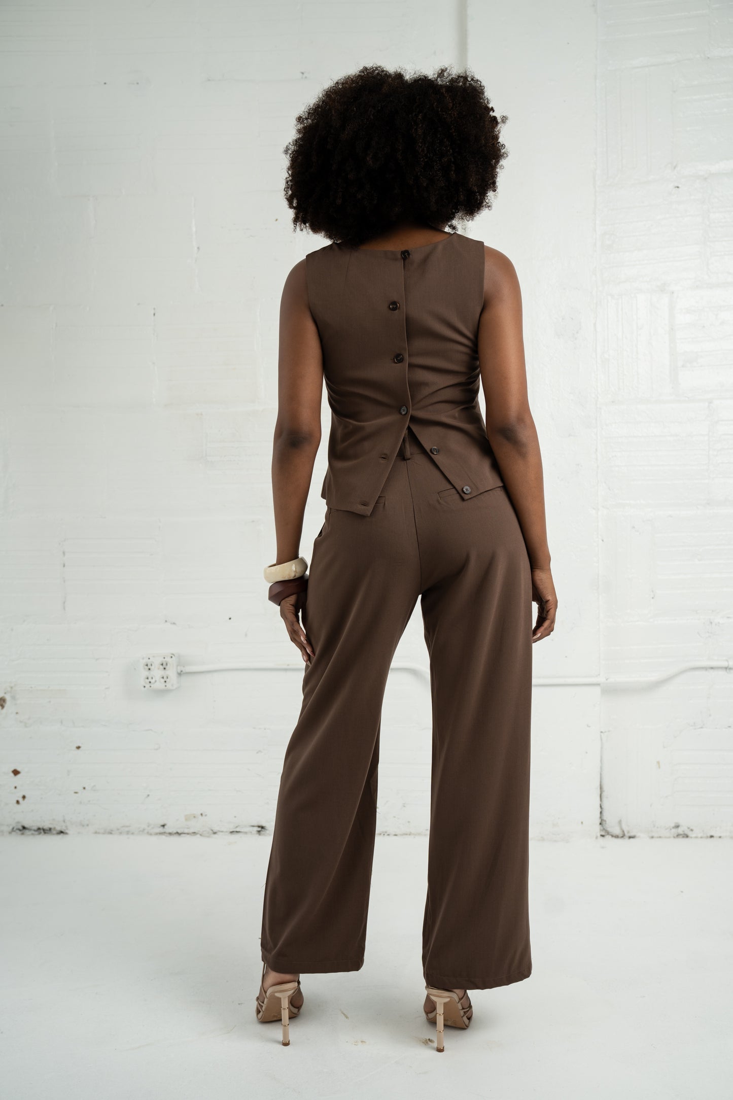 The Structured Sleeveless Top
