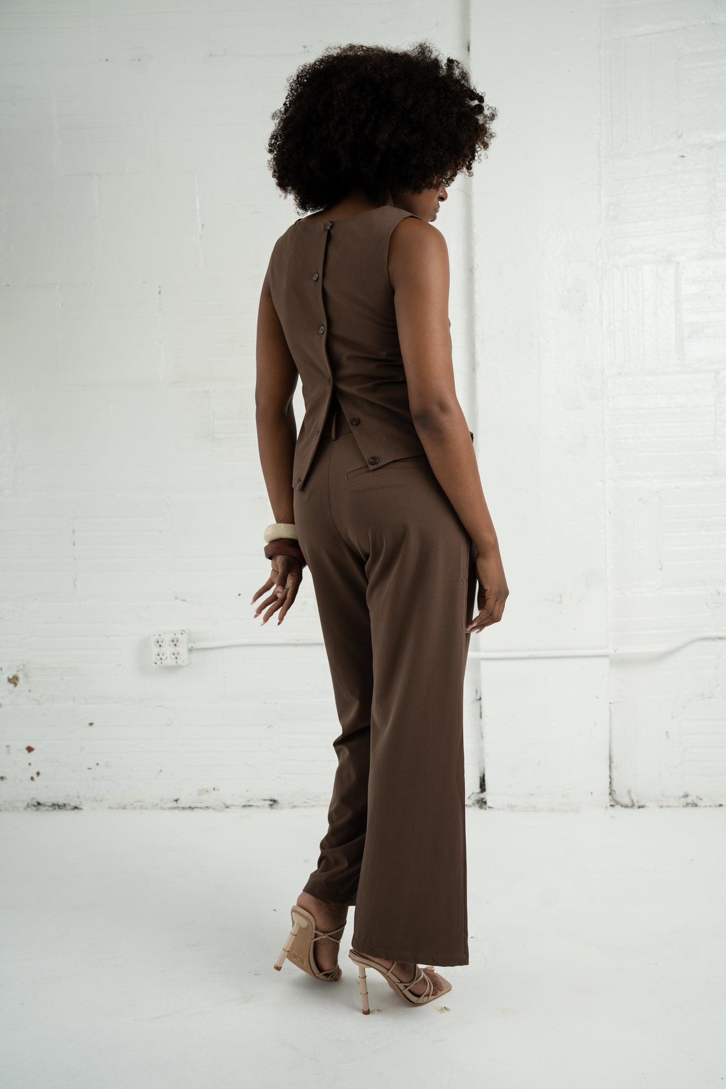 The Tailored Pleat Pant Set