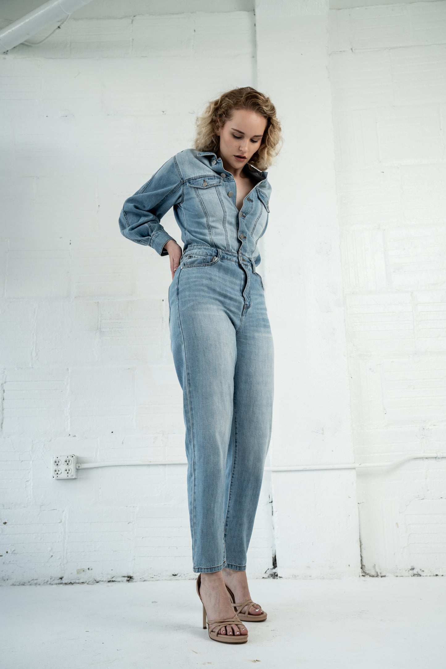 Denim Jumpsuit