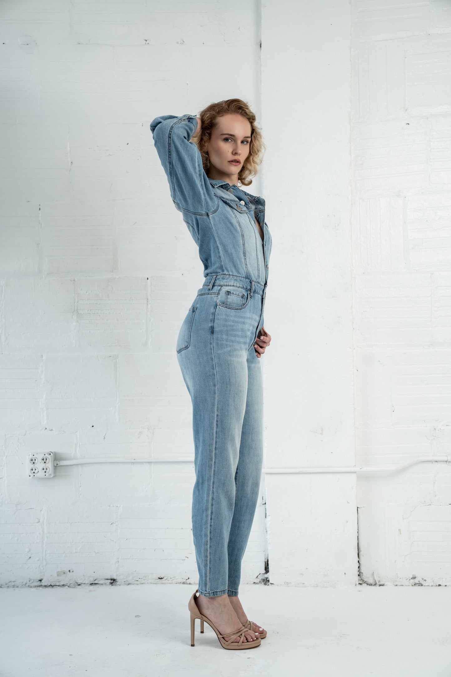 Denim Jumpsuit