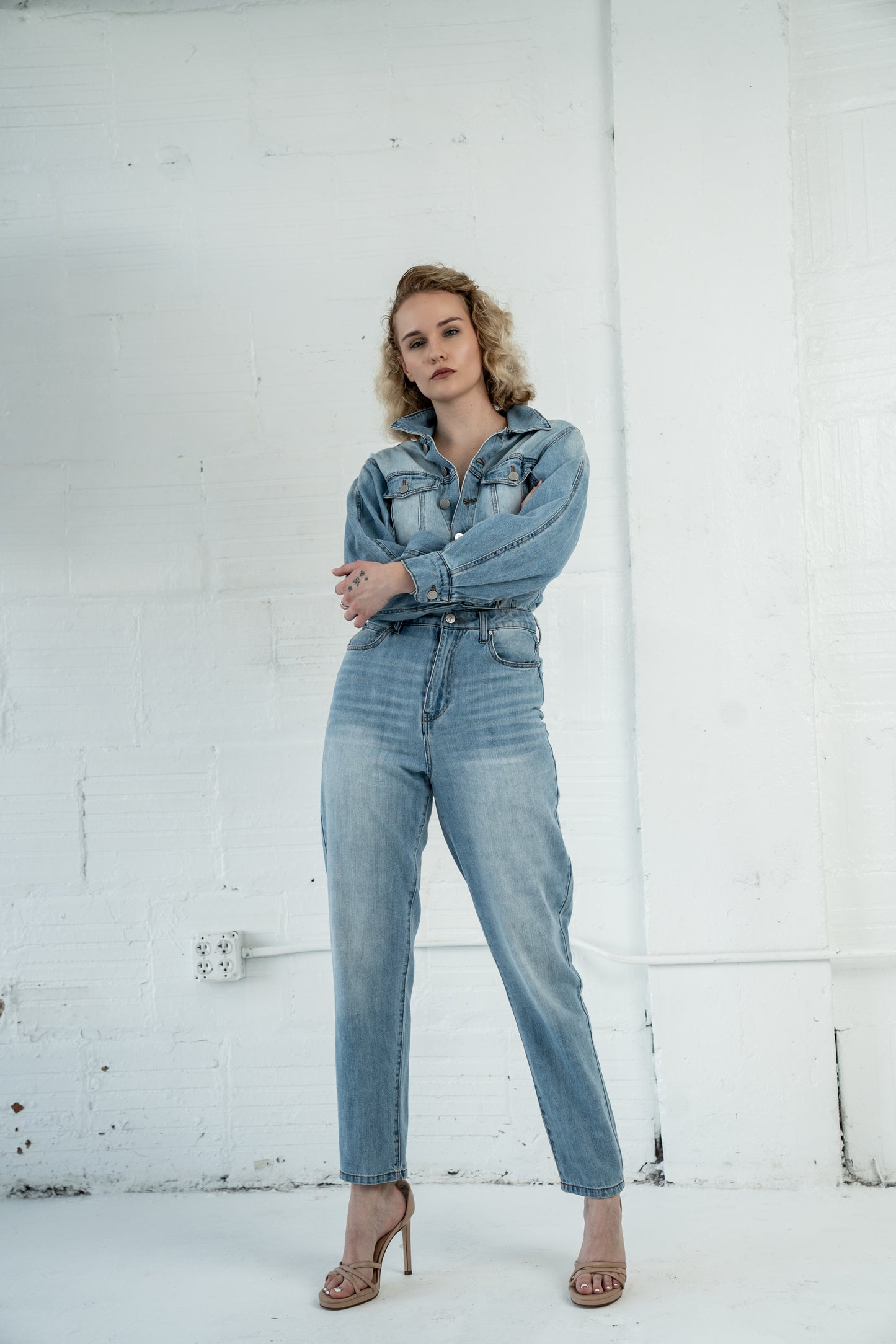 Denim Jumpsuit